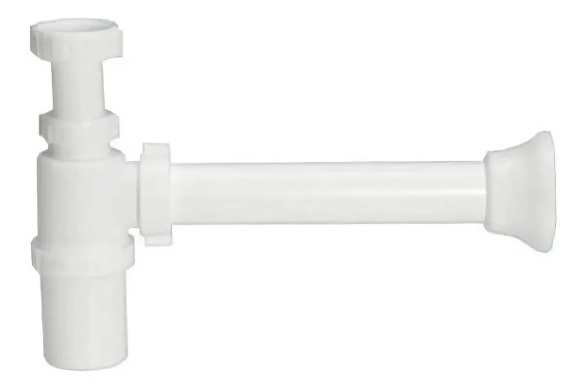 Sifão Com Copo Para Pia, Pvc, 50mm - Amanco