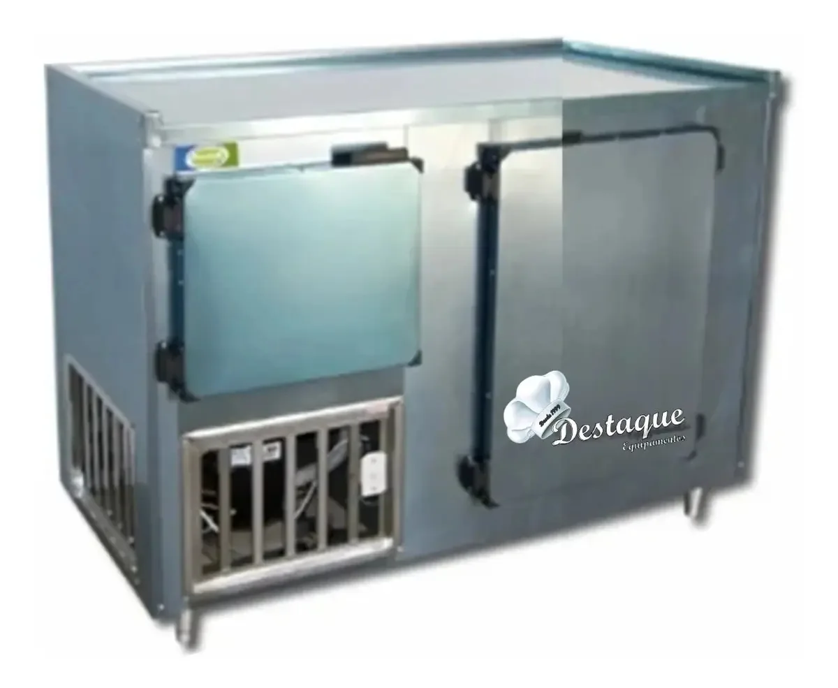 Balcão Refrigerado Refrigel 1,50m Armazenamento Frios Bebidas