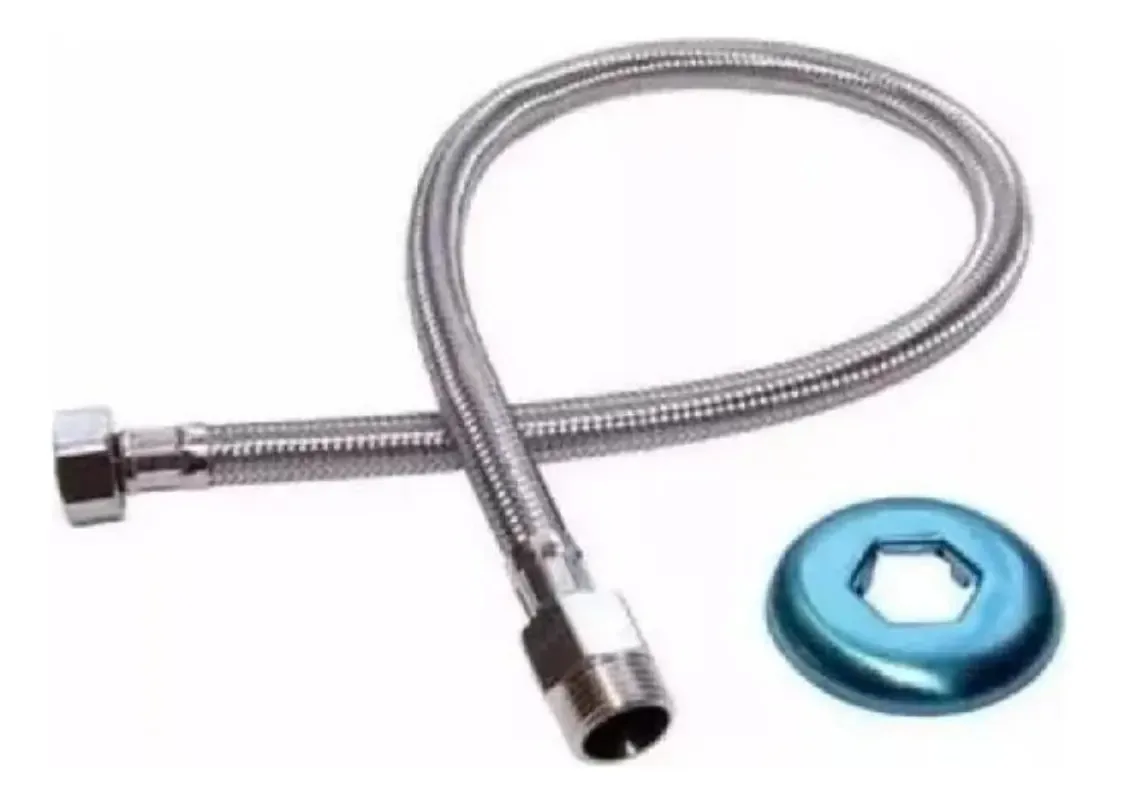 Engate Flexivel Metalico 40cm Amanco