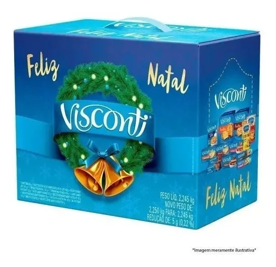 Cesta De Natal Visconti Grande