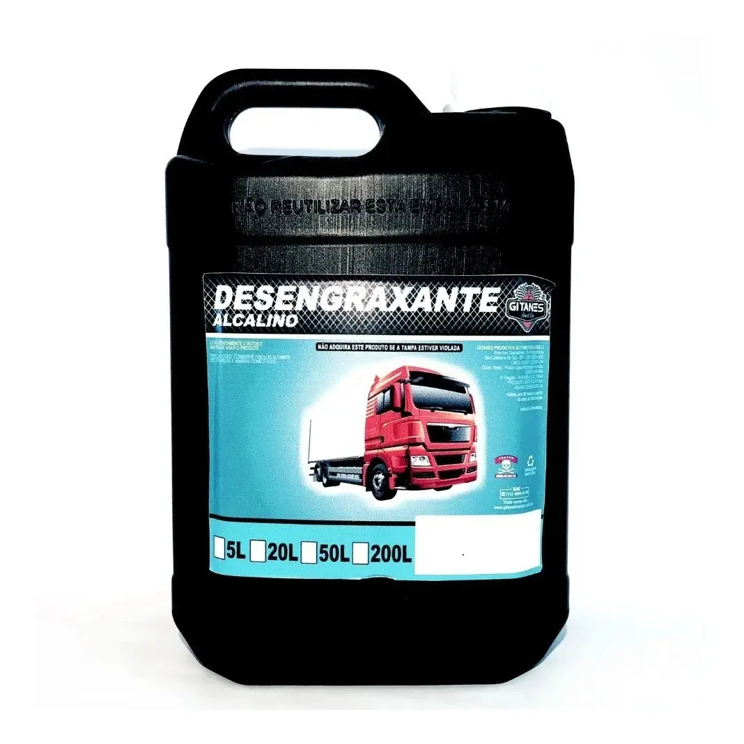 Desengraxante Ultra Concentrado Gitanes Limpeza Pesada 5L