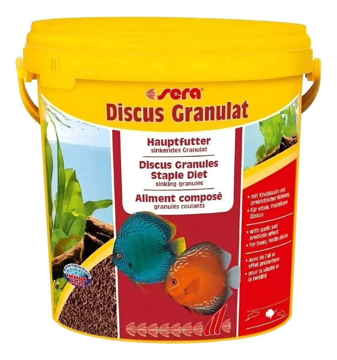 Ração Sera Discus Granulat 2kg Granel Peixes Ornamentais