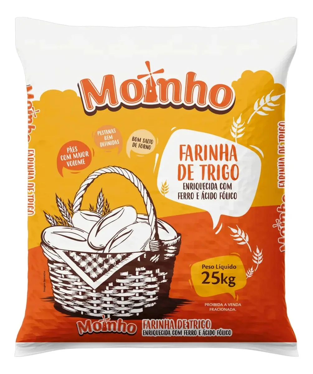 Farinha de Trigo Moinho Saco 25kg
