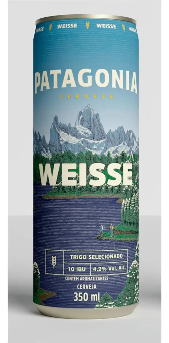 Cerveja Weisse Patagonia Lata 350ml