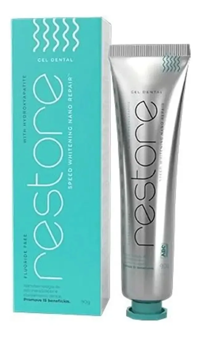 Creme Dental Restore Speed Whitening Nano Repair Jeunesse