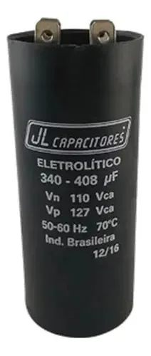 Capacitor Eletrolítico Jl Capacitores 340/408 Partida Motor