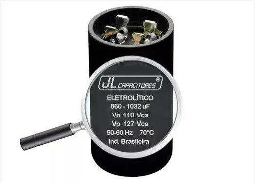 Capacitor de Partida Jl Capacitores Modelo 860 1032