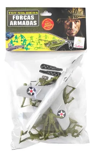 Forças Armadas Soldados Americanos + Avião Gulliver