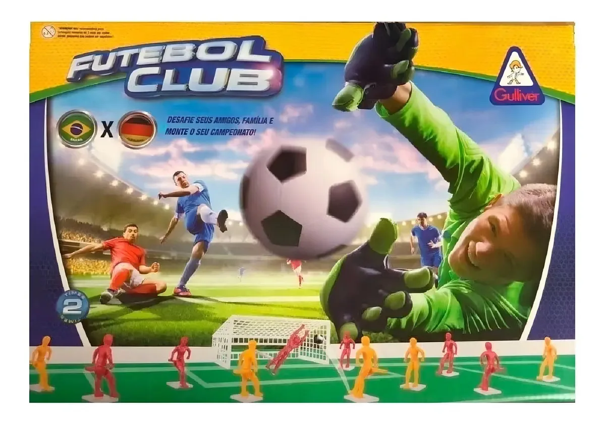 Jogo Futebol Clube Brasil X Alemanha - Gulliver