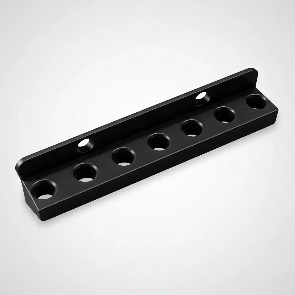 Suporte Chave De Fenda 7 Espaços Organizador Ferramentas Cor Preto
