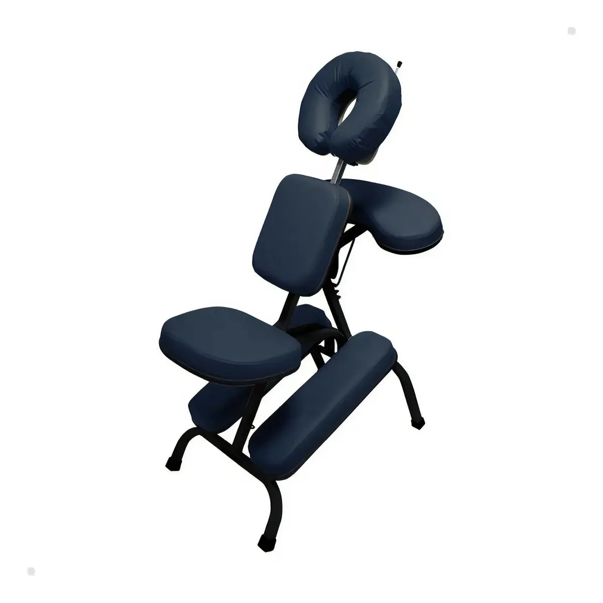 Poltrona Massagem Shiatsu Dobrável Legno Azul Marinho Portátil