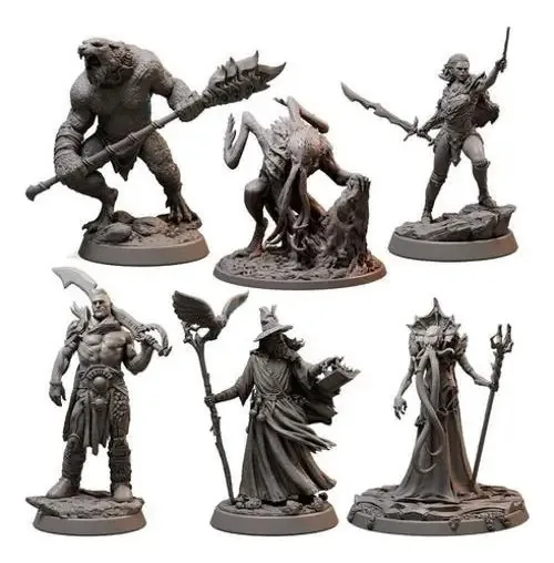 Kit Miniaturas Cérebros E Tentáculosdungeons And Dragons Rpg