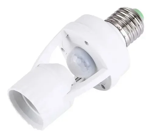 Sensor De Presença Fotocélula Soquete Automação De Lâmpada