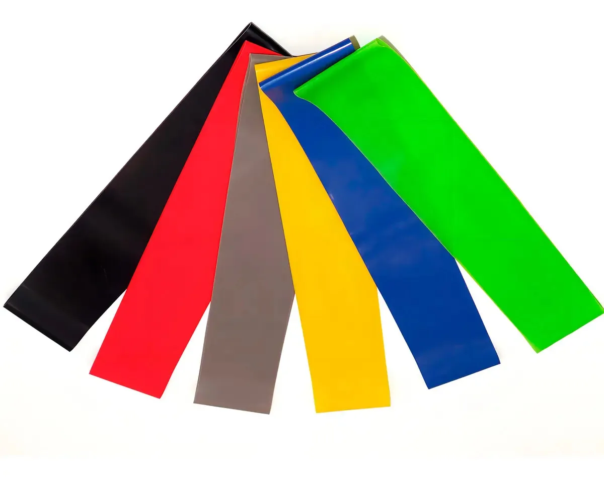 Kit Mini Band Faixa Elásticas Ginastica Yoga Pilates Fitness