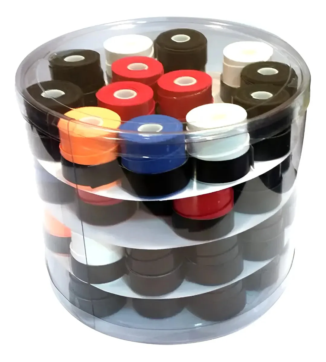 Pote 60 Unidades Overgrip Misto Raquete Tenis Squash 1,10m