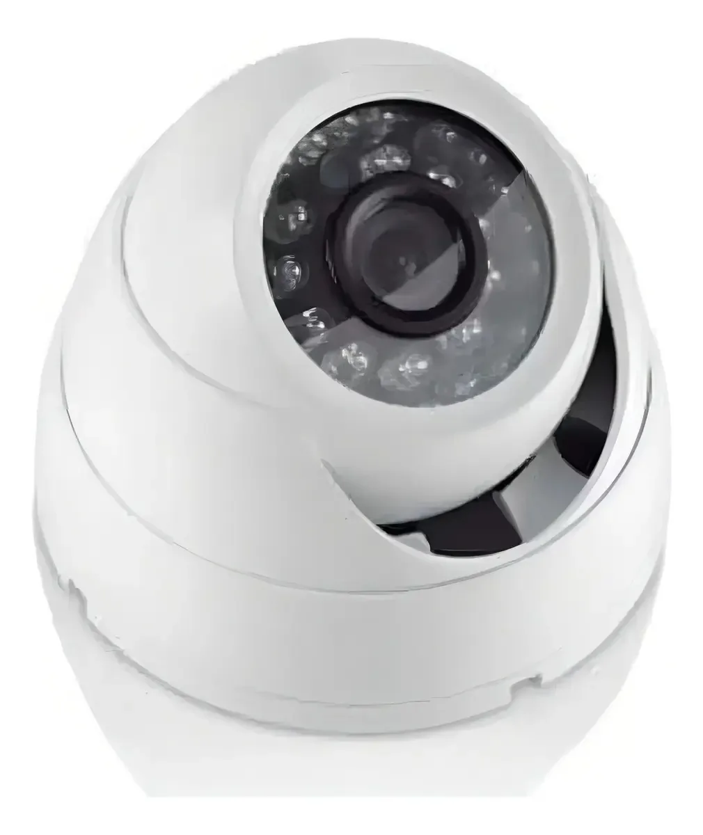 Camera Infra Luatek Lce210-12b Dome Ahd S1/4 L2,8mm Cor Branco