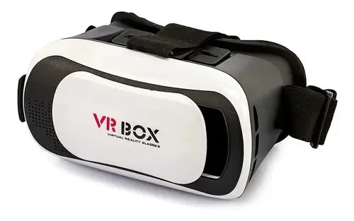 Óculos Realidade Virtual VR Box Celular iOS Android Foco Ajustável