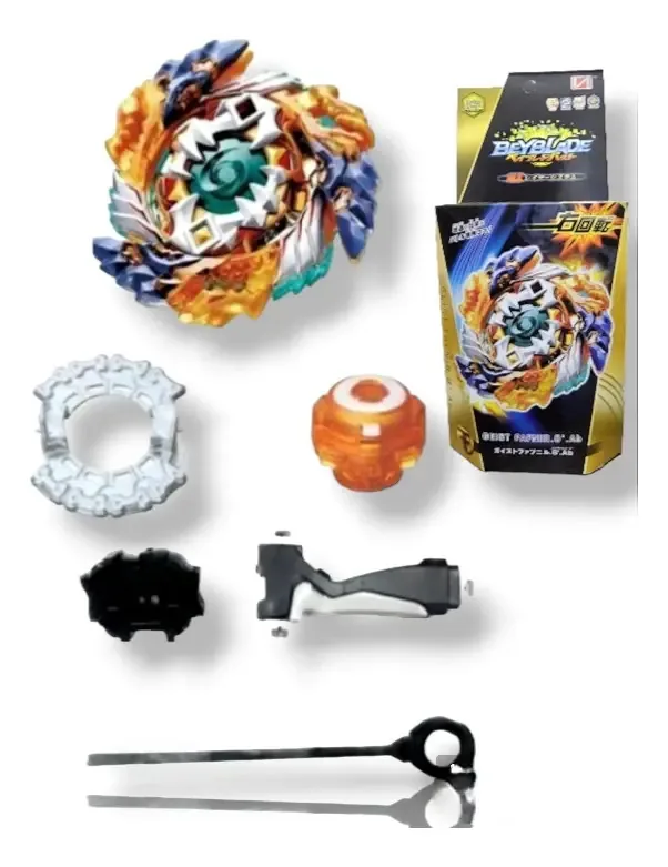 Beyblade Victory Valtyek Extreme Giro Metal Com Lançador