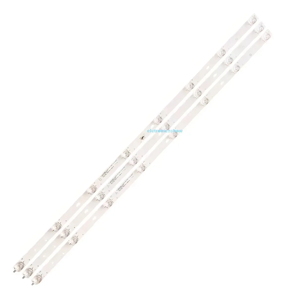 Kit 3 Barras LED Eletronicashow 76cm TV 43" Multilaser TL003