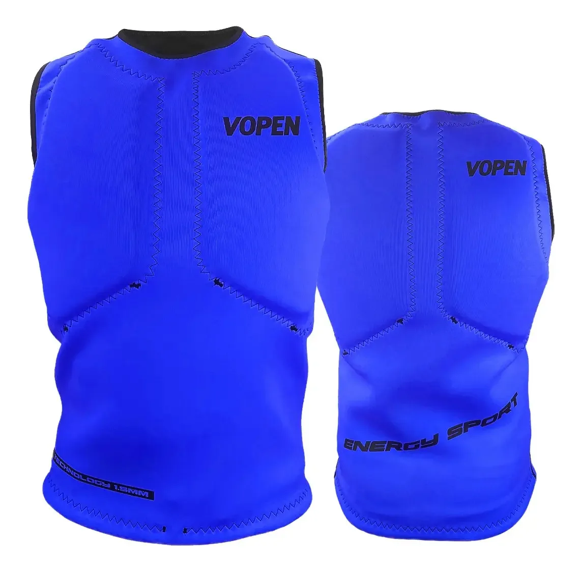 Colete Salva Vidas Flutuador Kite Kitesurf Windsurf Wake Cor Royal Tamanho Gg