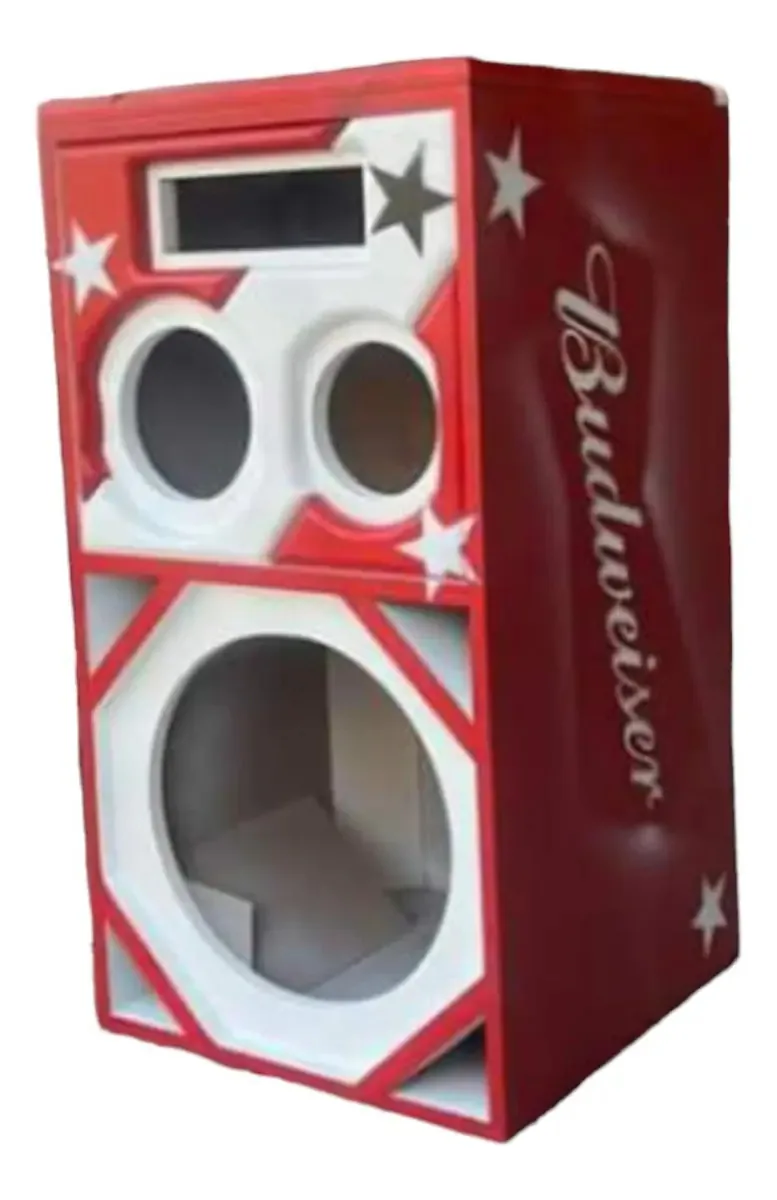 Caixa Bob Residencial Subwoofer 12 Moldurada 3d