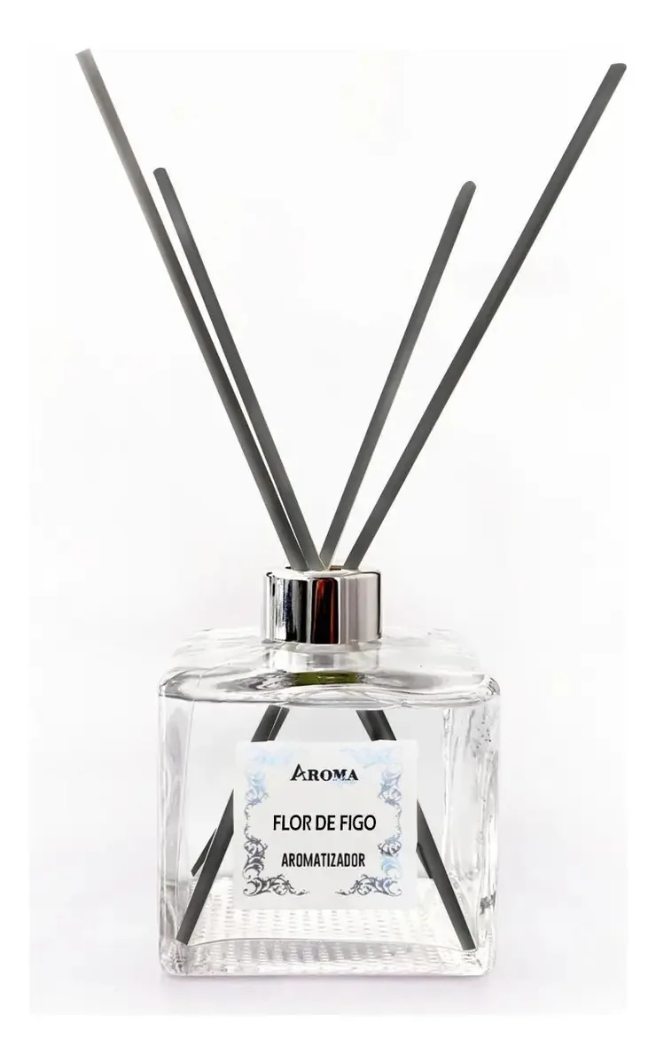 Difusor De Ambiente Com Varetas Flor De Figo 350ml Premium