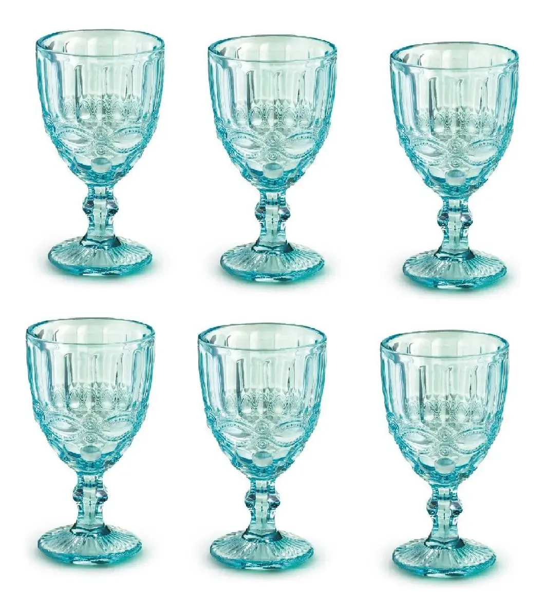 Jogo 6 Taças 320ml Tiffany Laço Mimo