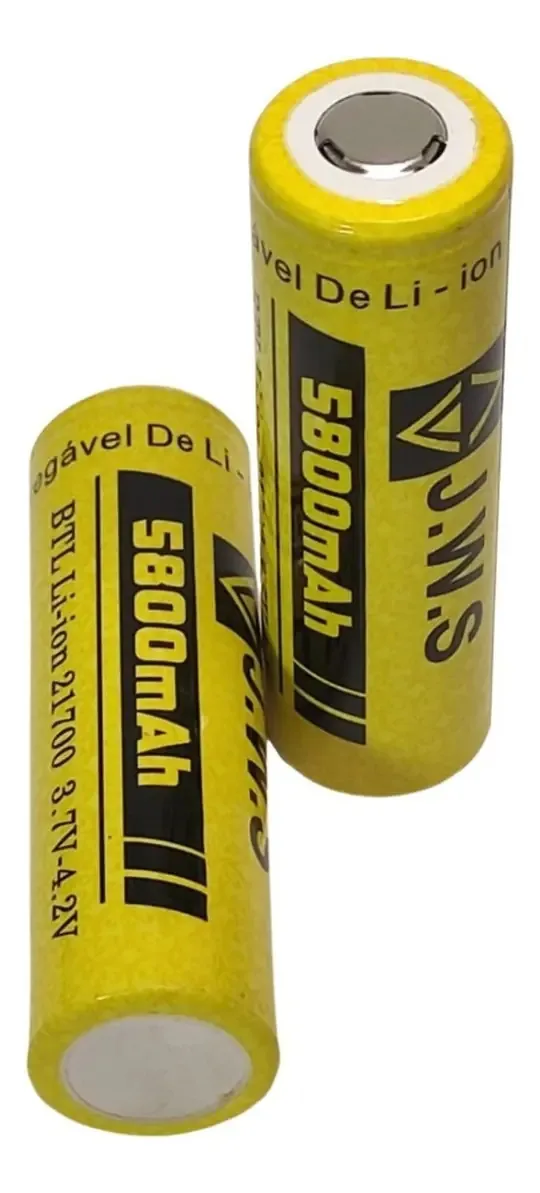 Baterias Recarregáveis 21700 Nitecore P20ix 5800mAh Lanterna Tática