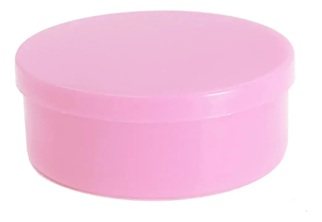Latinha Plástica Rosa Lsc Toys 30ml 10un