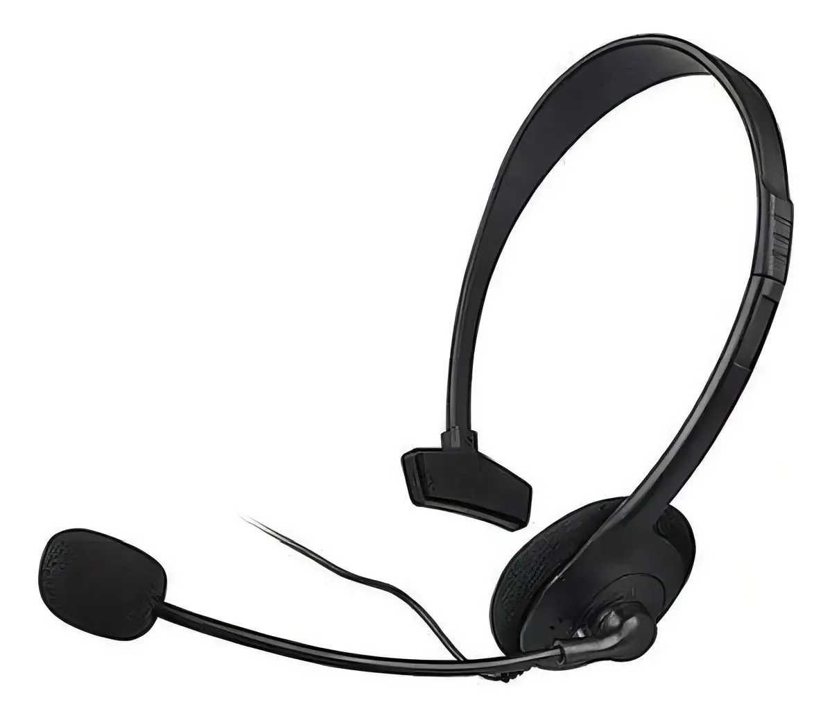 Fone Headset Headphone Com Microfone Para Xbox 360 Cor Preto