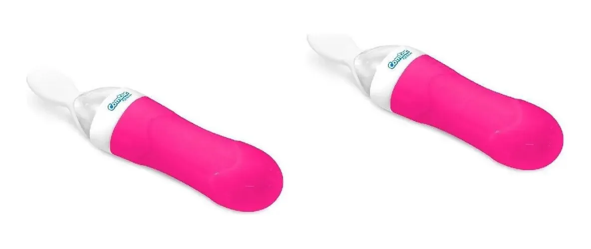Kit 2 Colheres Dosadoras Papinha 120ml - Silicone