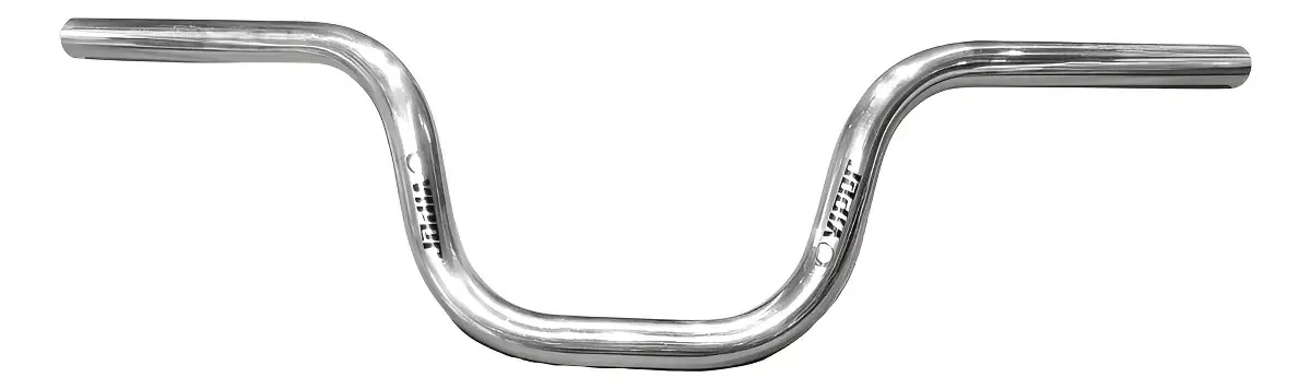 Guidão Aluminío Bmx Viper Bicicleta Prata