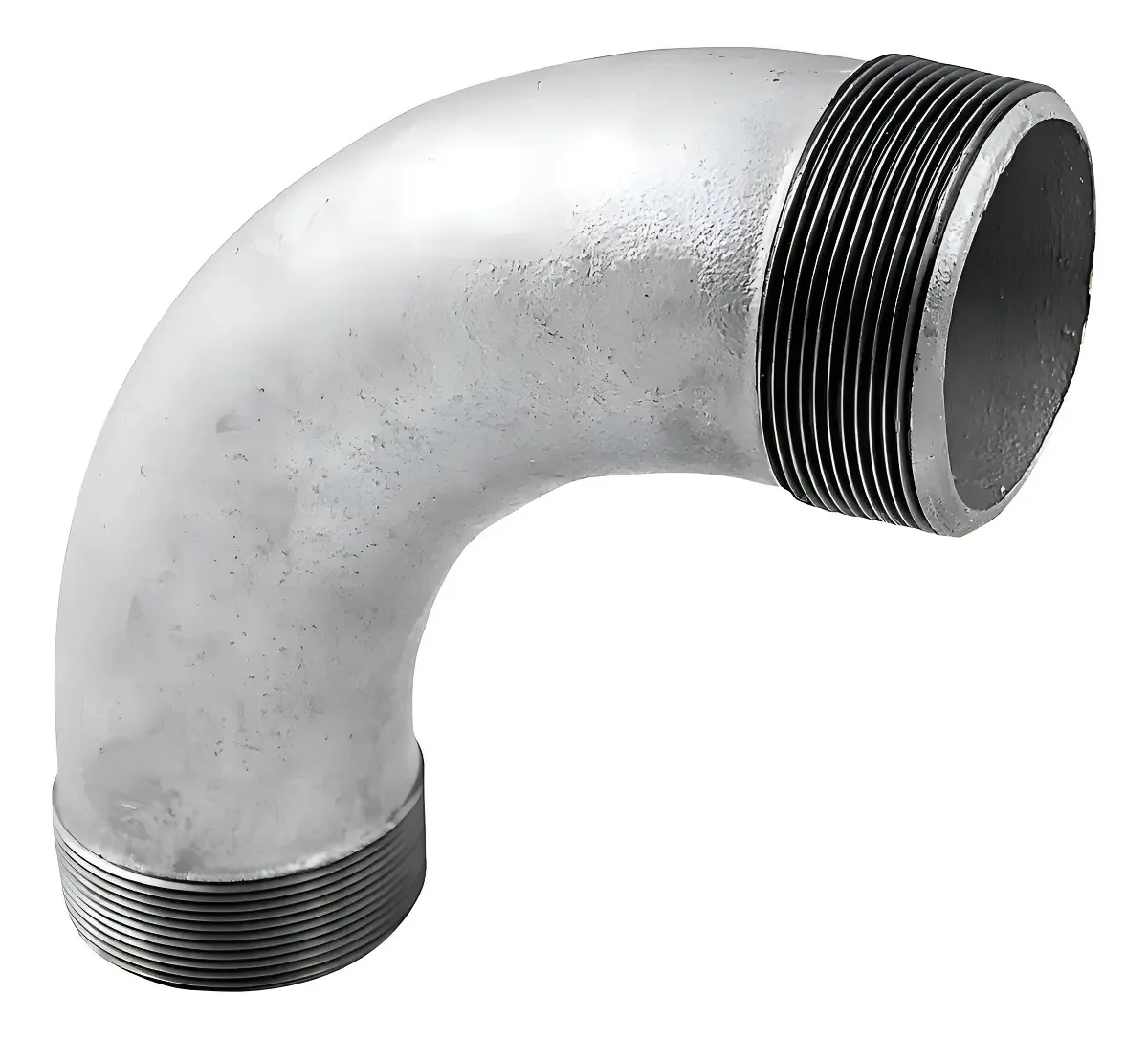 Curva 90° Ferro Galvanizado 4” Tupy Para Transporte de Fluidos