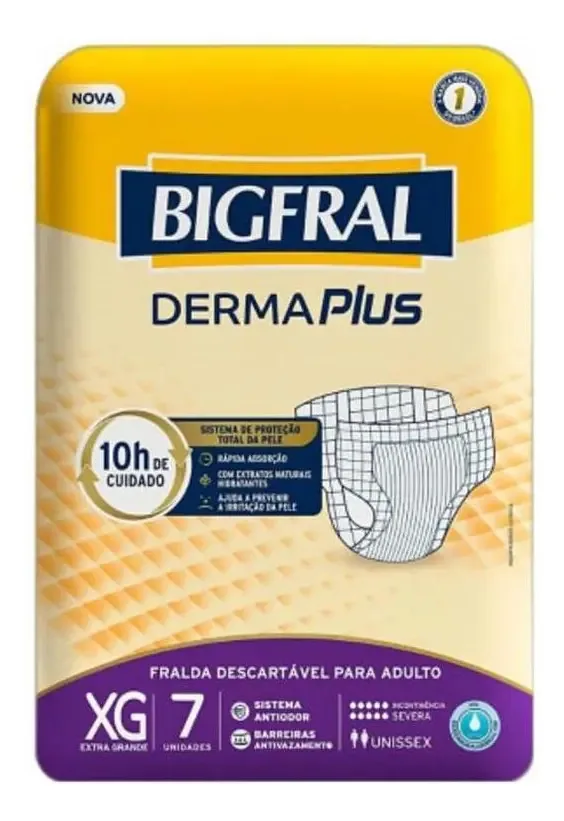 Fraldas para adultos Ontex Derma Plus Extra grande