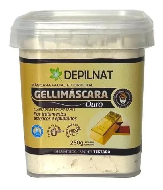 Gellimáscara Hidrogelatina Ouro - 250g