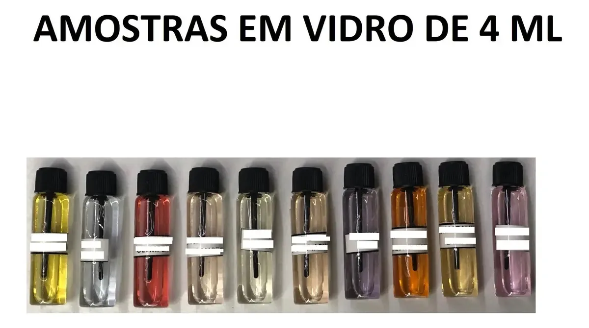 Com 10 Amostras Lançamentos Perfumes Paris Elysees 4 Ml