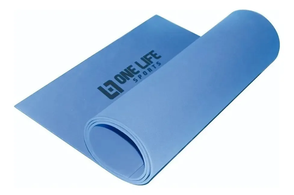 One Life Colchoneta 120x50cm tapete azul em EVA