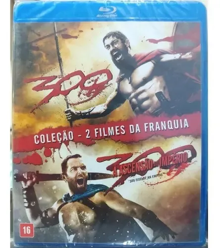 Blu Ray 300 Coleção 2 Filmes (300 + 300 Ascensão Ao Império)