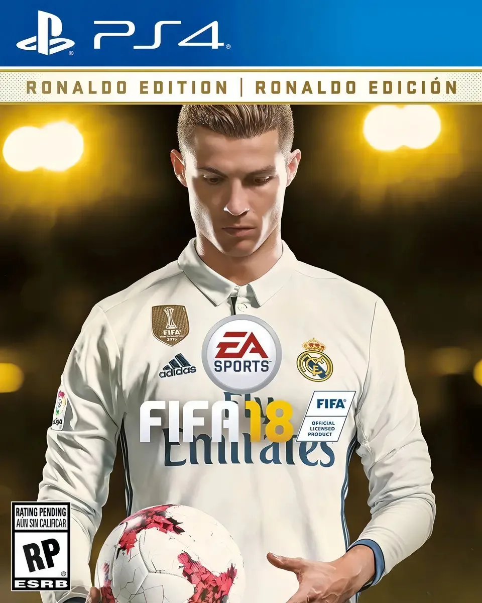 Jogo FIFA 18 Edição Ronaldo para PlayStation 4