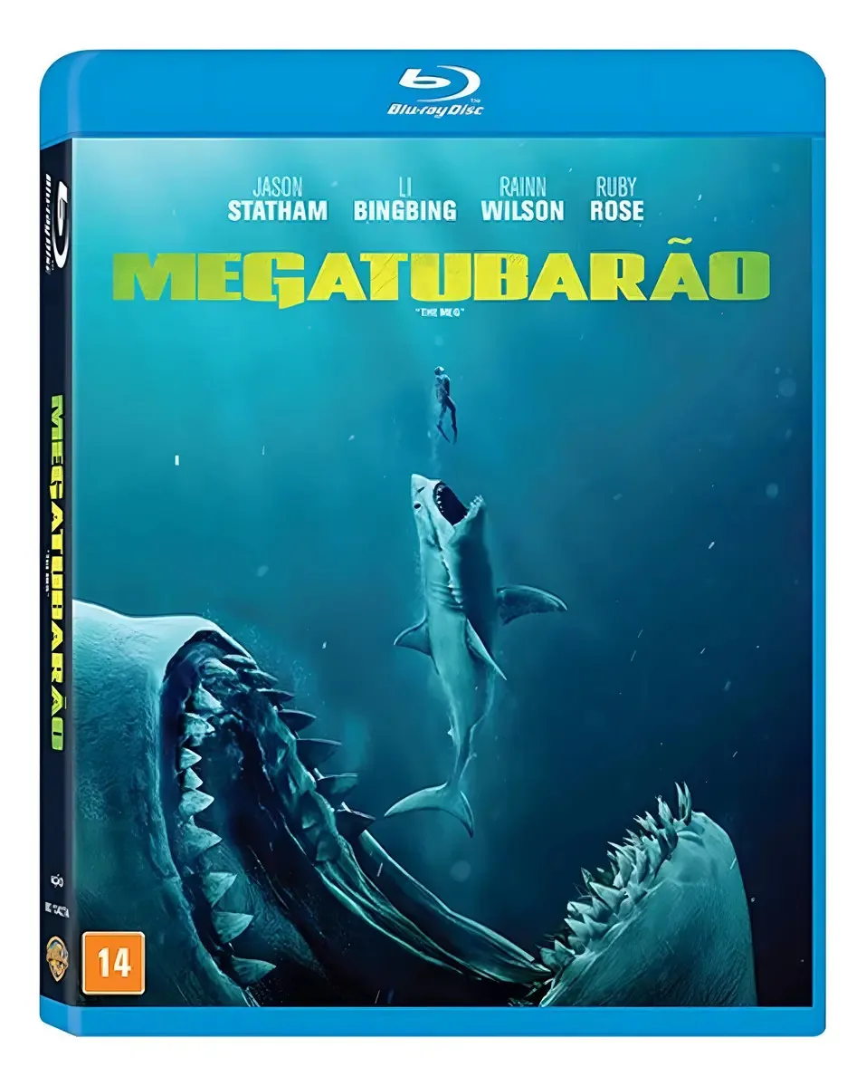 Blu-ray Megatubarão (novo)