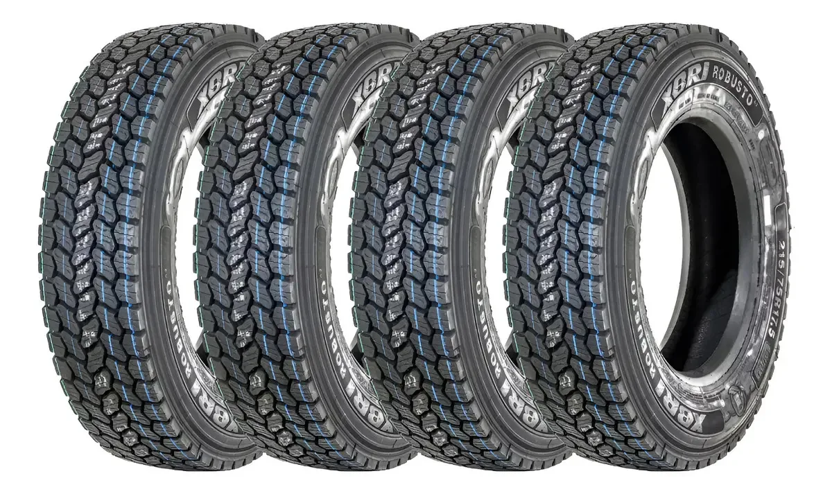 Kit 4 Pneus Xbri 235/75r17,5 18pr 143/141 J Robusto A2