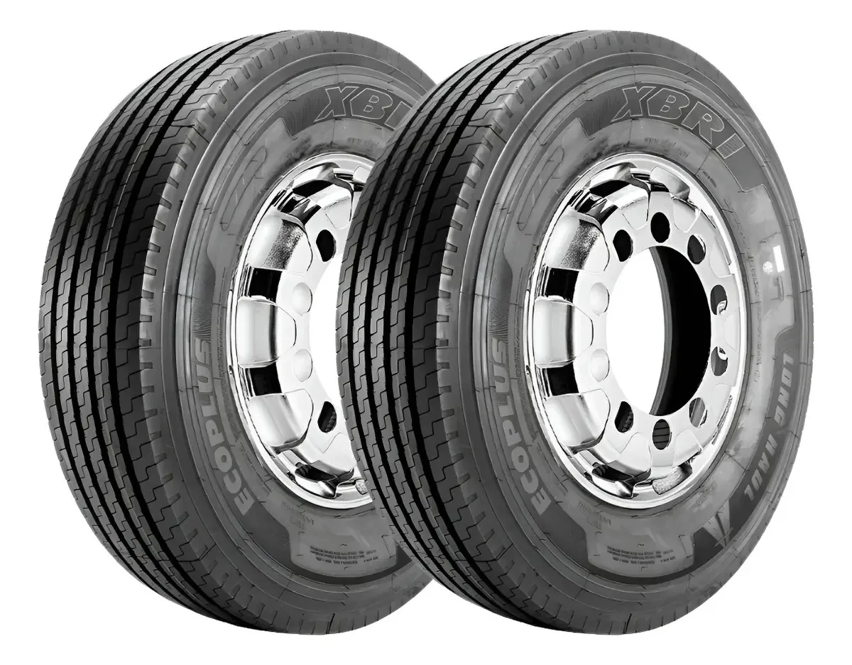 Kit 2 Pneus 295/80r22,5 18pr 152/149m Tl Xbri Ecoplus B5