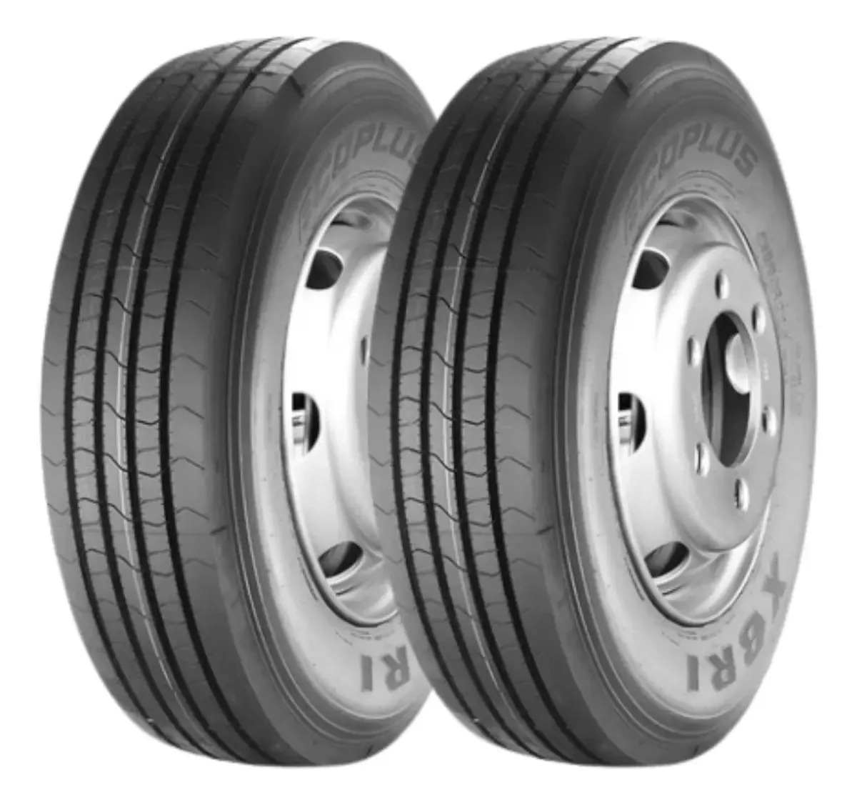 Kit 2 Pneus 275/80r22,5 18pr 149/146m Tl Xbri Ecoplus B1