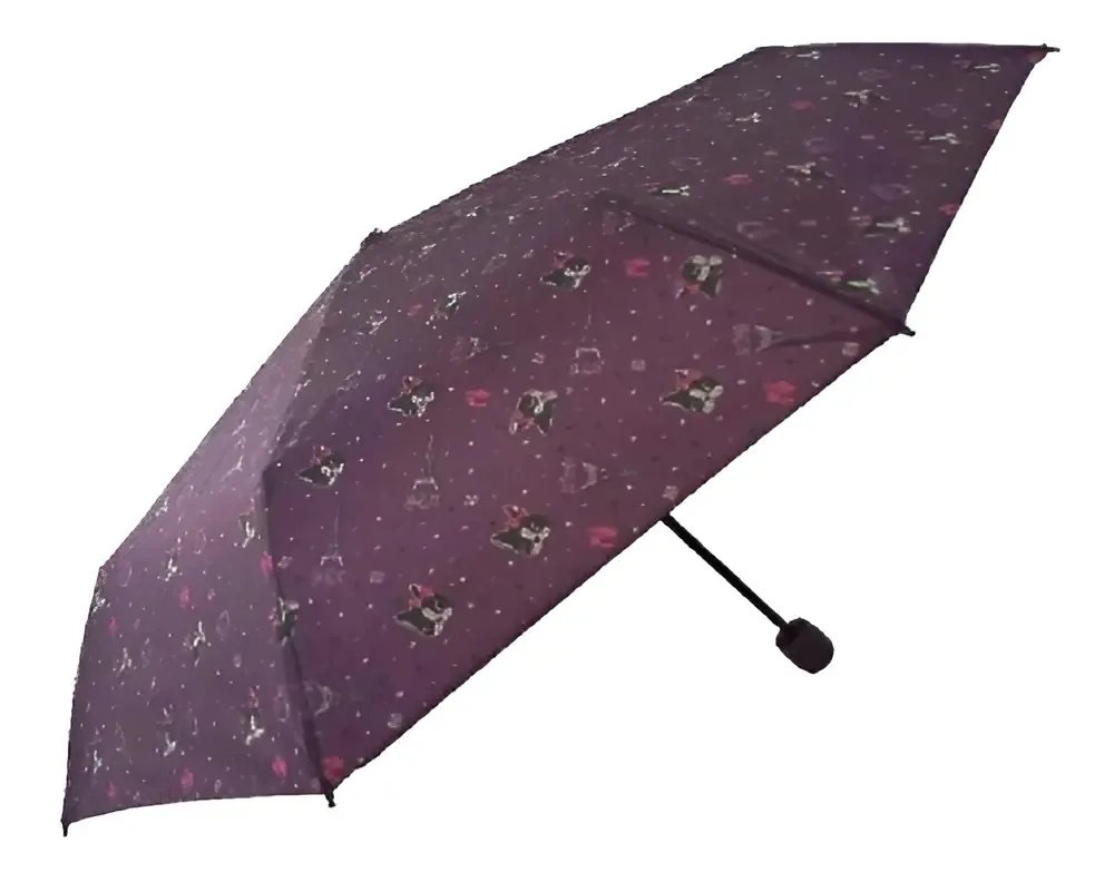 Guarda - Chuva Mini Feminino Roxo - Rebecca Bonbon
