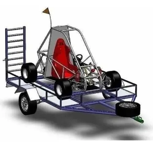 Projeto Digital Reboque Kart Cross Mini Buggie 500kg Marca RCNF