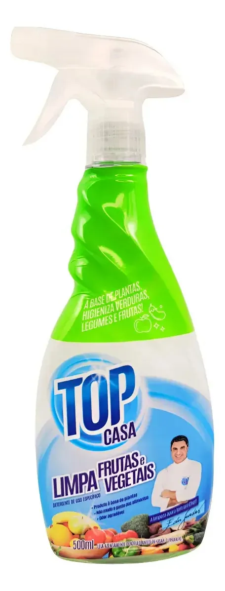 Top Casa Limpa Frutas E Vegetais Edu Guedes 500ml
