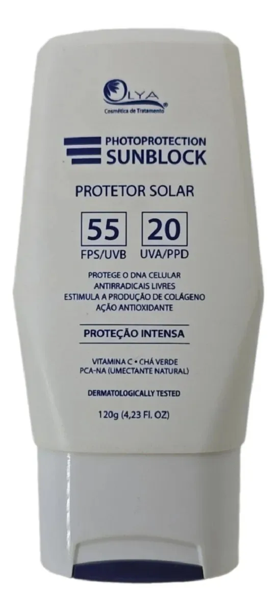Olya Protetor Solar Sunblock Fps55 120 G