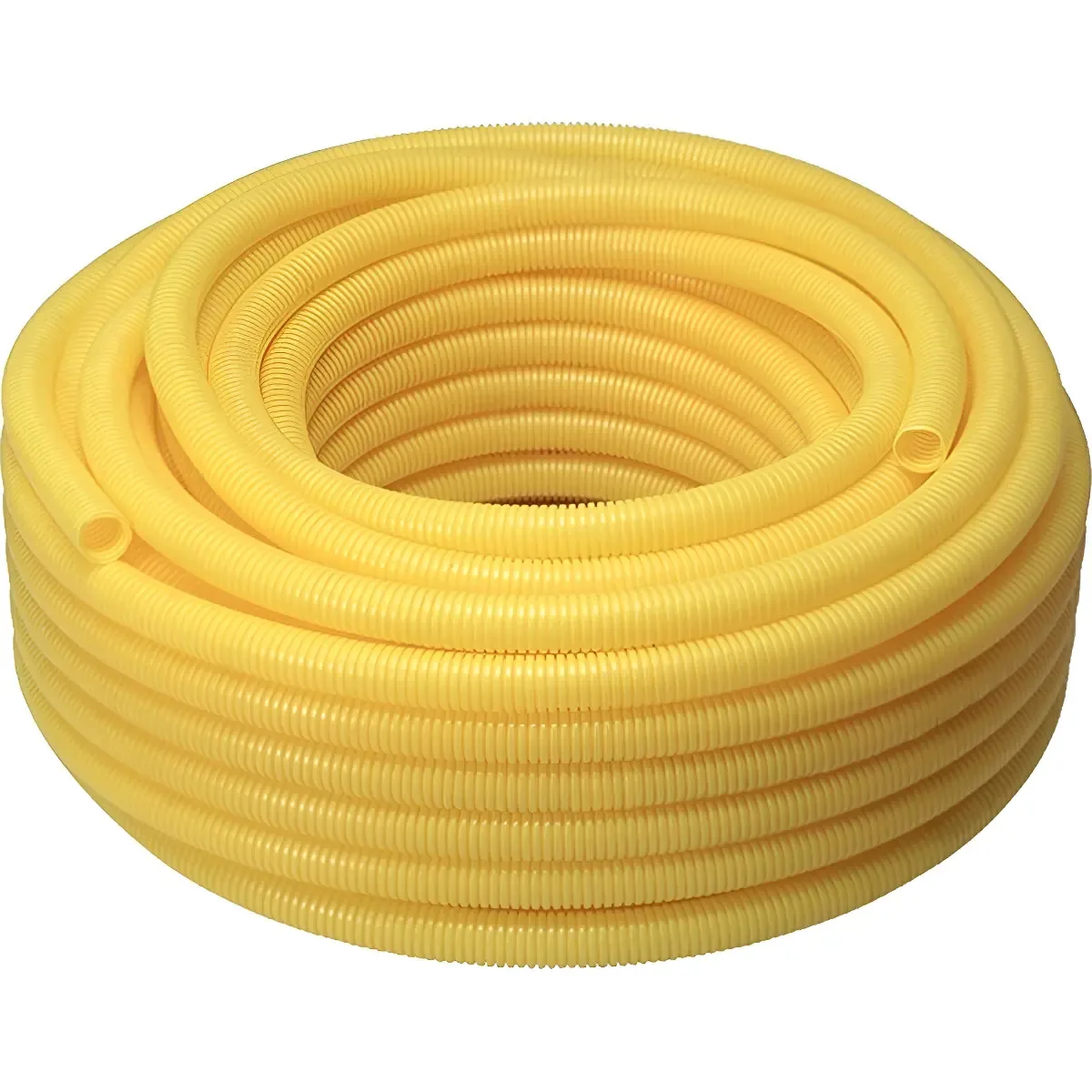 Conduite Corrugado Ritubo Amarelo Reforcado 1'' - Com 25m