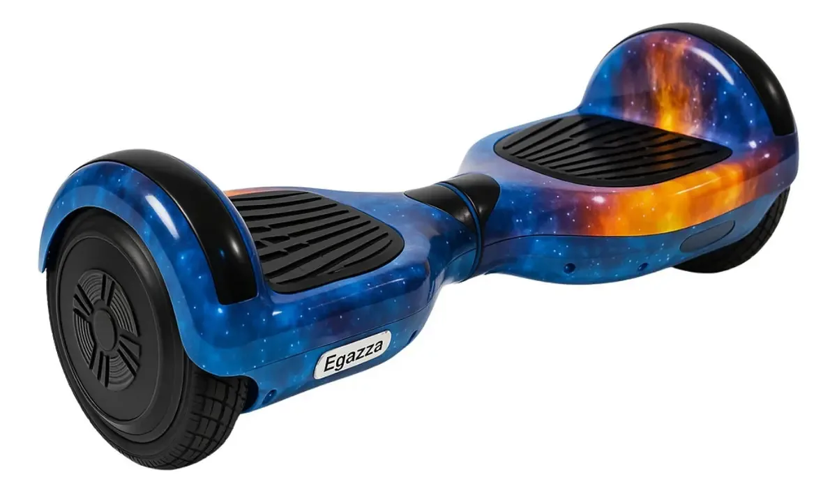 Hoverboard Skate Elétrico Bluetooth Adulto Infantil Cor Espacial
