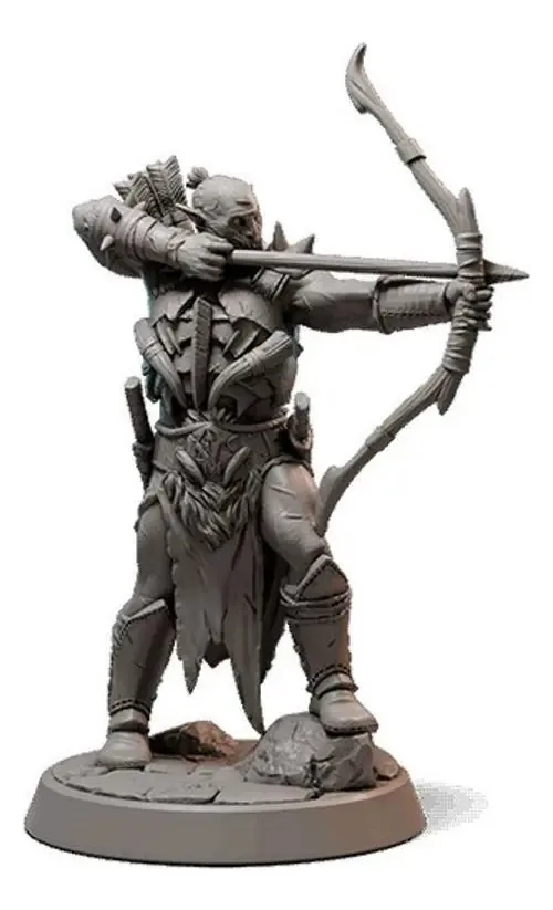 Miniatura Conspiração Orc Archerescala 72mm Escala 72mm